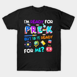 Kids Back To Pre-K 1St Day Of Pre-K Preschool T-Shirt